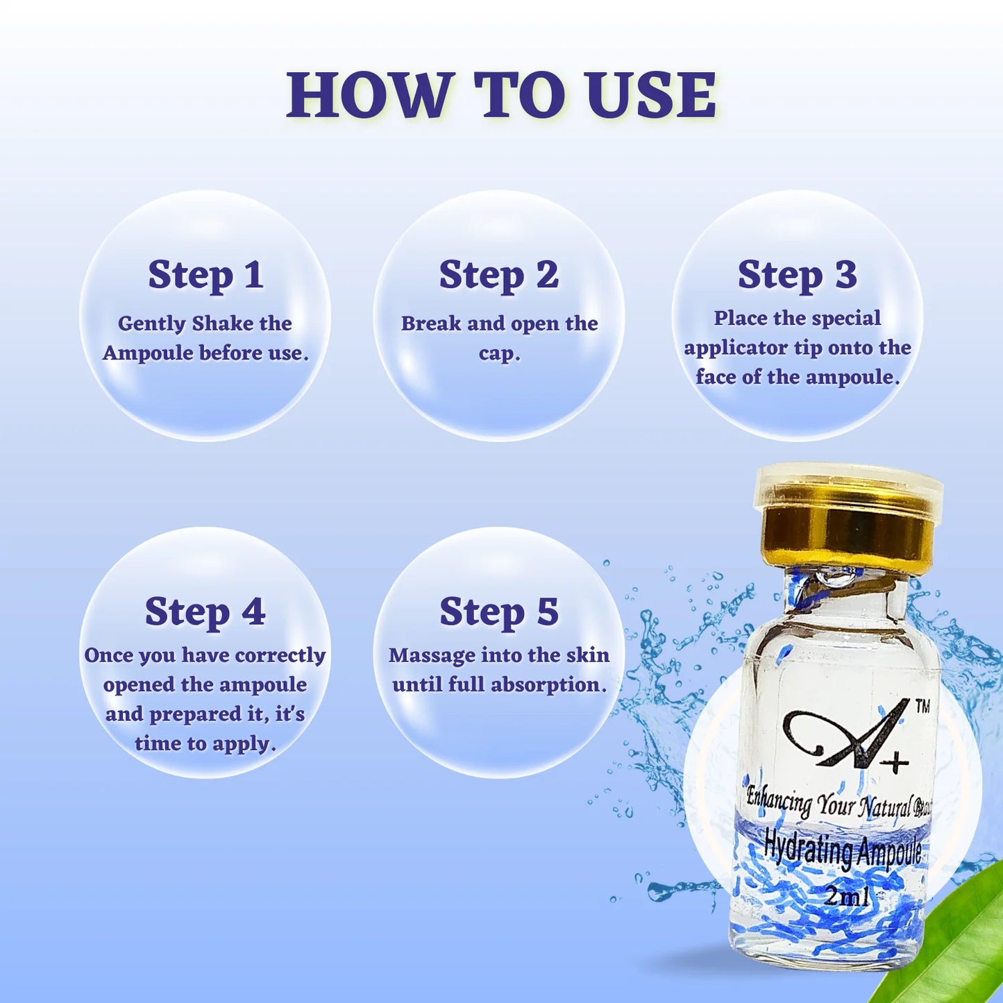 Hydrating Ampoule (Set of 6 Ampoules) image 4