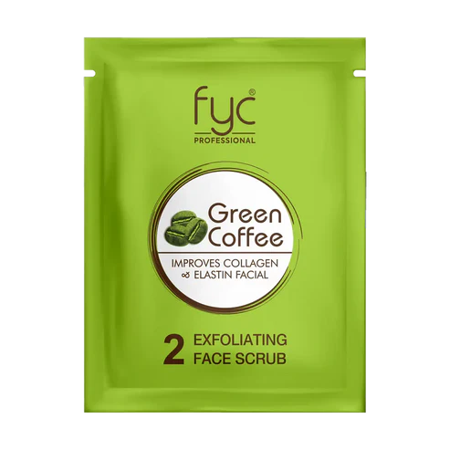 FYC Green Coffee Facial Kit Pouch – Revitalizing &amp; Energizing Skincare Treatment (6 Steps) image 2