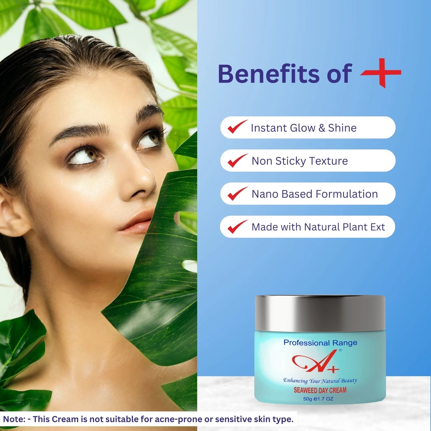 A+ Seaweed Day Cream image 3