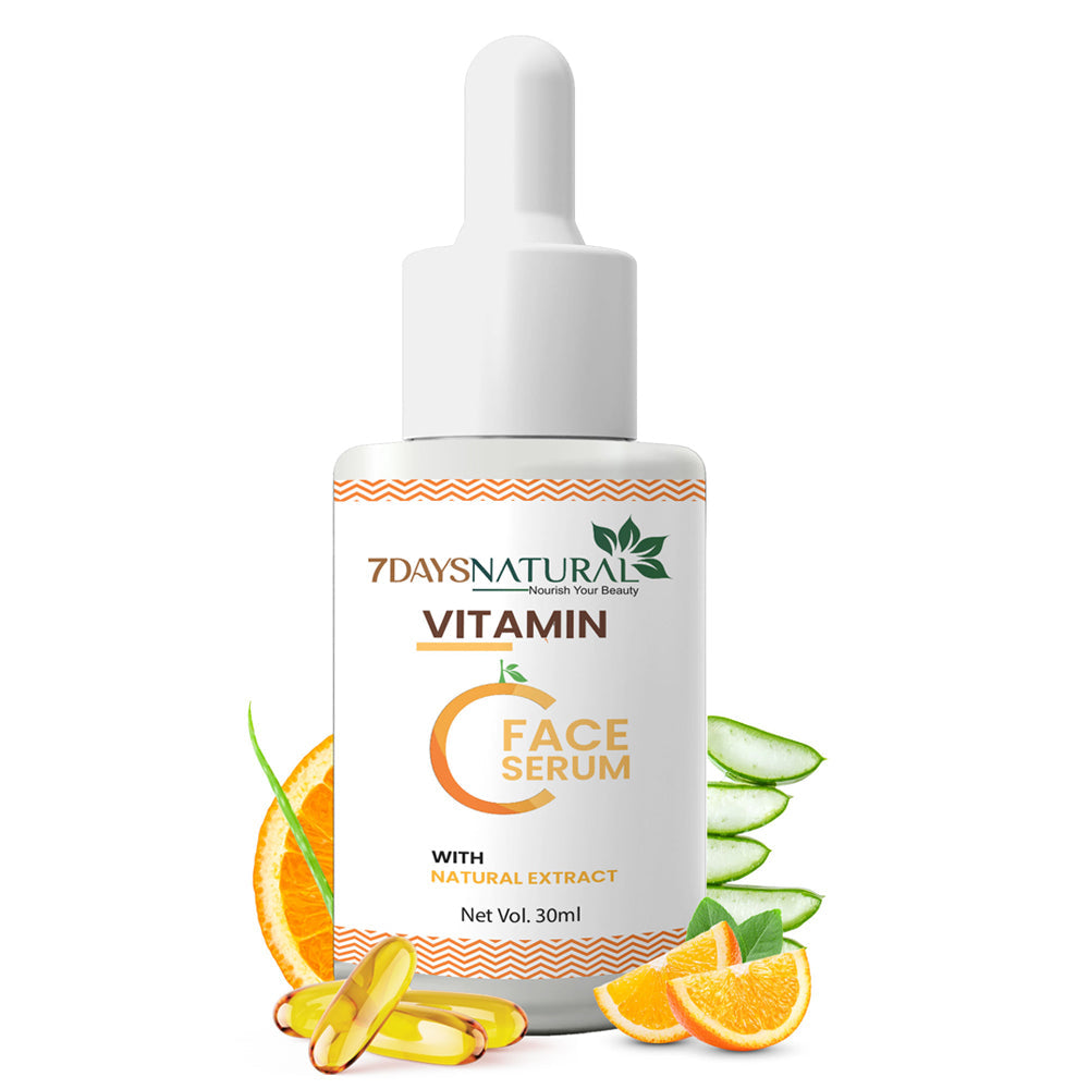 7Days Natural Vitamin-C serum for oily skin acne-prone skin (30 ml) image 2