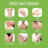 7 DAYS NATURAL Set Of 2 Hair Removal Cream With No Pain For Women & Men - 30GM Each image 6