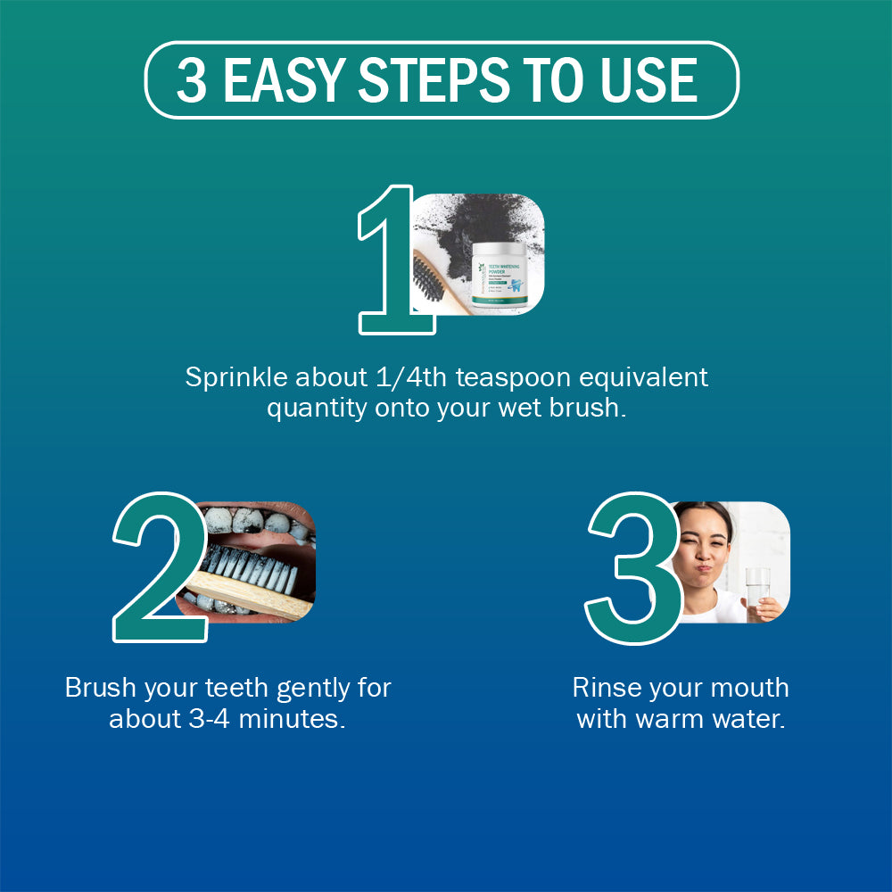 7Days Natural Activated Teeth Whitening Powder - Enamel Safe Teeth Whitener - 100g image 6