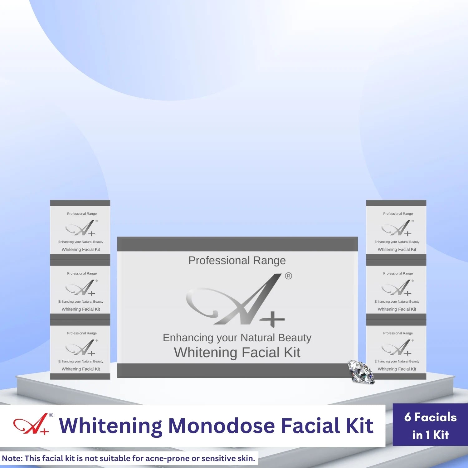 A+ Whitening Monodose Facial kit image 1