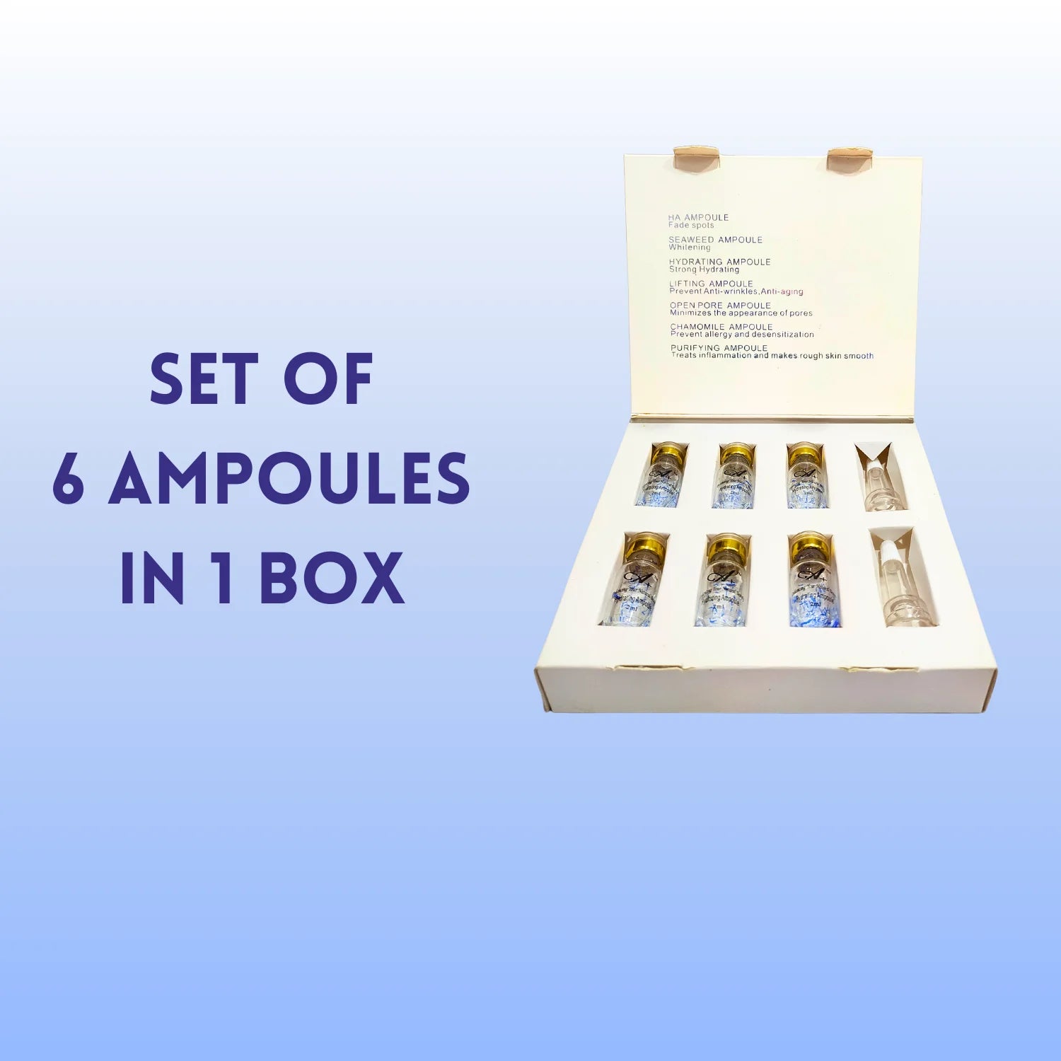 Hydrating Ampoule (Set of 6 Ampoules) image 3