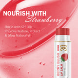 7 DAYS NATURAL Berry Blush With 15 SPF Lip Balm For Lips - 10GM image 3