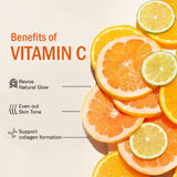 7 Days Natural Vitamin C Face Scrub for Tan Removal Repair Damage Caused By Sun Acne And Pimples Free Skin Anti ageing Scrub (100 g) image 8