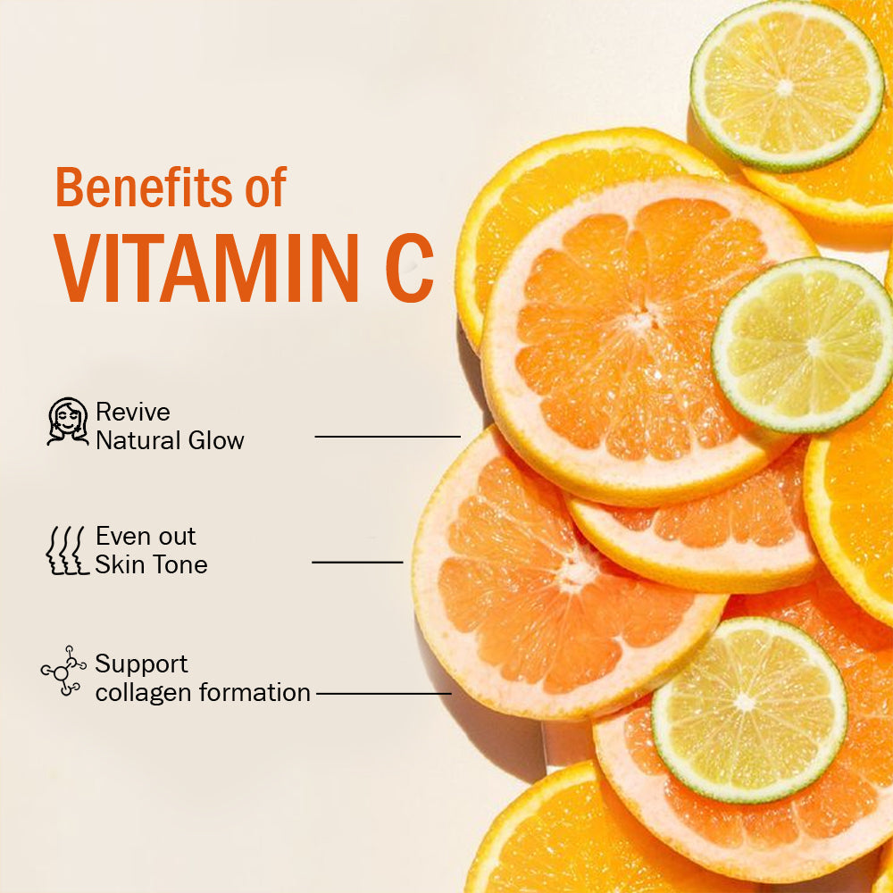 7 Days Natural Vitamin C Face Scrub for Tan Removal Repair Damage Caused By Sun Acne And Pimples Free Skin Anti ageing Scrub (100 g) image 8