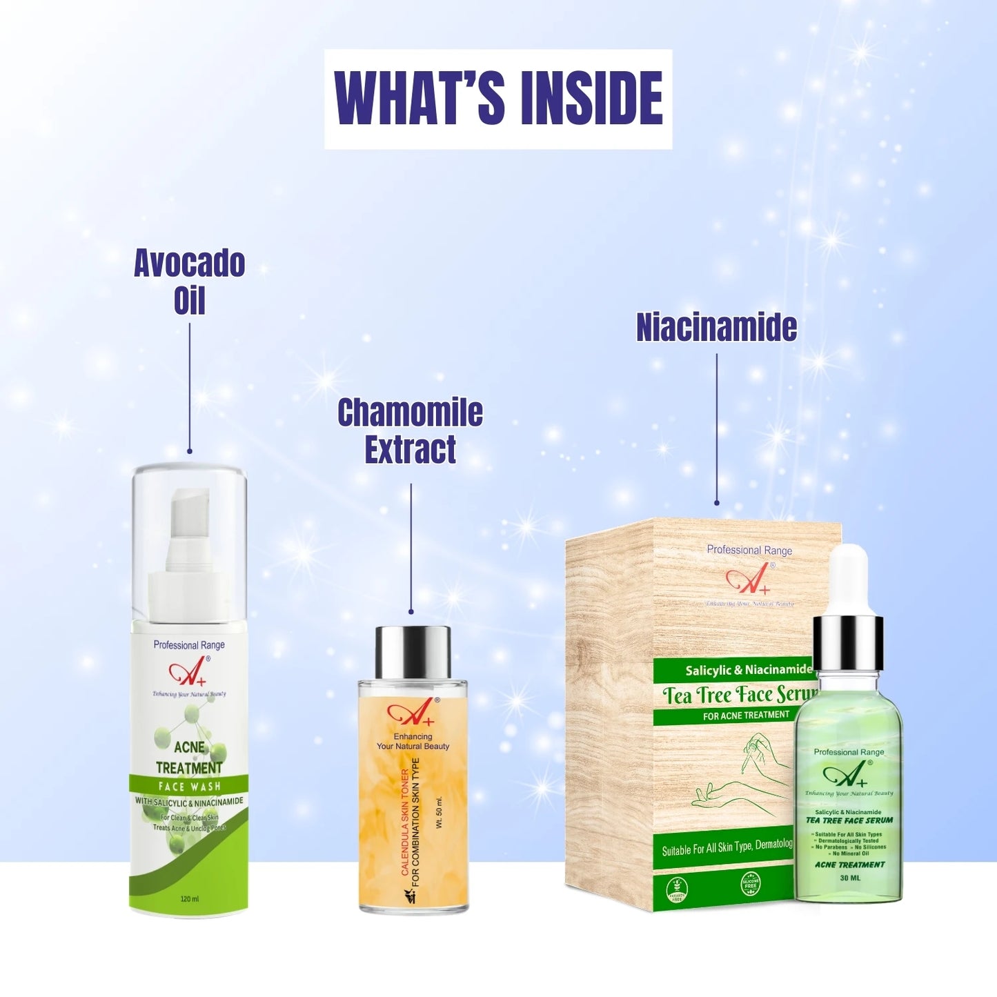 A+ Dry And Acne Skin Care Combo Pack image 2