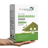 7Days Natural100% Pure Bhringraj Powder for Hair Growth - 200Gms | Good for Hair Pack, Hair Oil | Preservative Free, 1 Count image 0