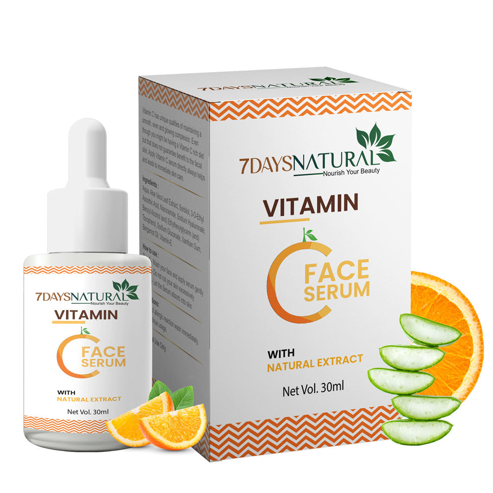 7Days Natural Vitamin-C serum for oily skin acne-prone skin (30 ml) image 0