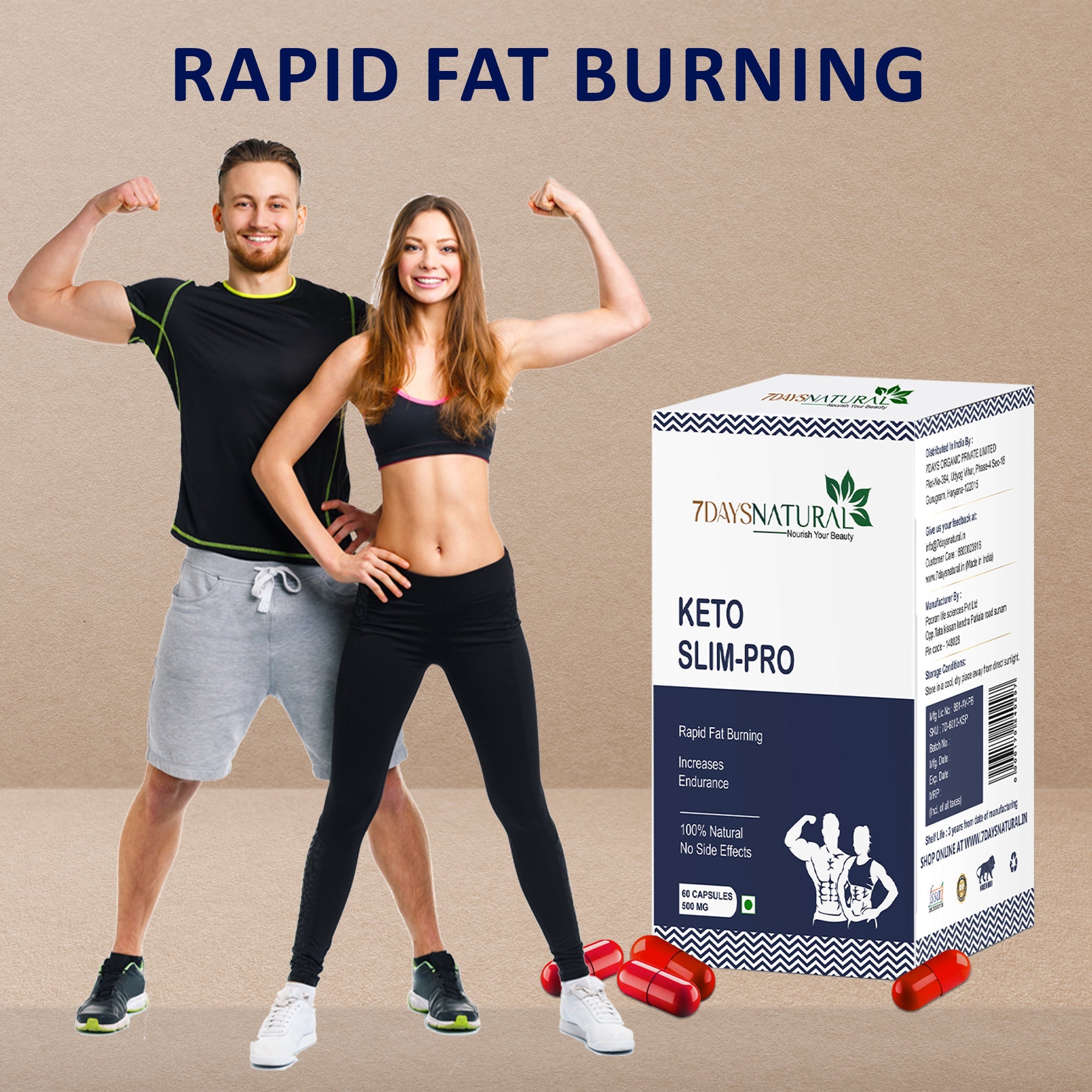 Buy Keto Slim Pro Weight Loss-60 Capsules | 7Days Natural image 7