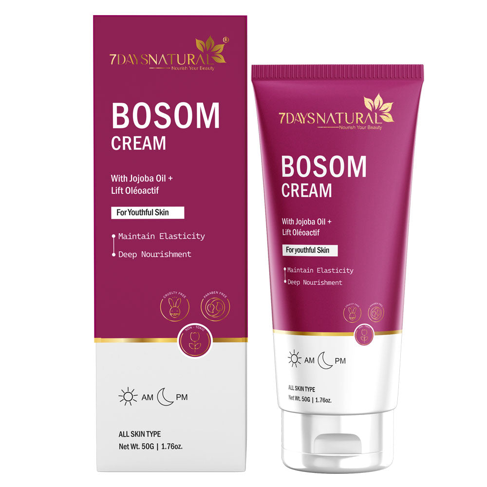 7Days Natural Bosom Cream for breast increase Ayurvedic formula- 50 ml image 0