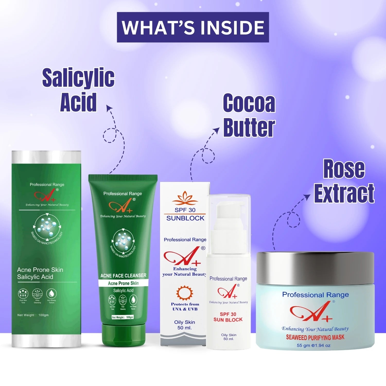 A+ Excessive Oily Skin Care Combo image 2