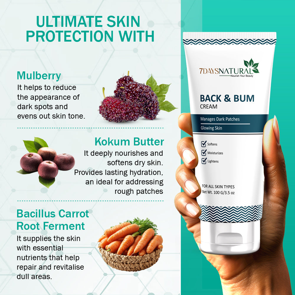 7 Days Brightening Back And Bum Cream anti Cellulite Cream with Peony & Lemon image 8