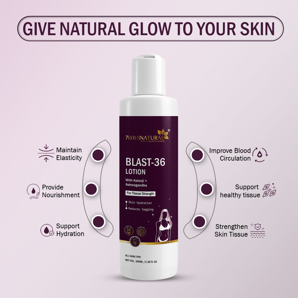 7 Days Blast 36 Lotion (100ml) | Bossom Inrease oil image 3