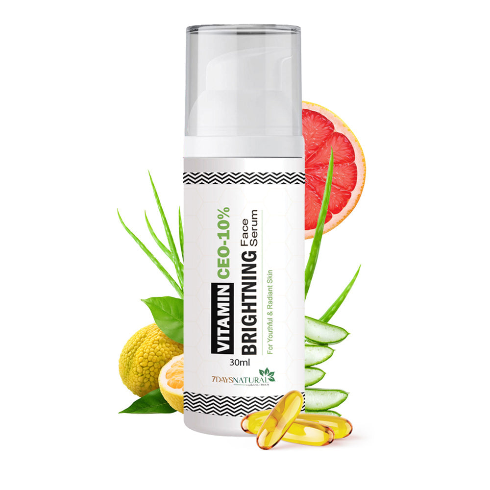 Vitamin CEO-10% Brightening Face Serum – For Glowing, Even-Toned Skin (30ml) image 1