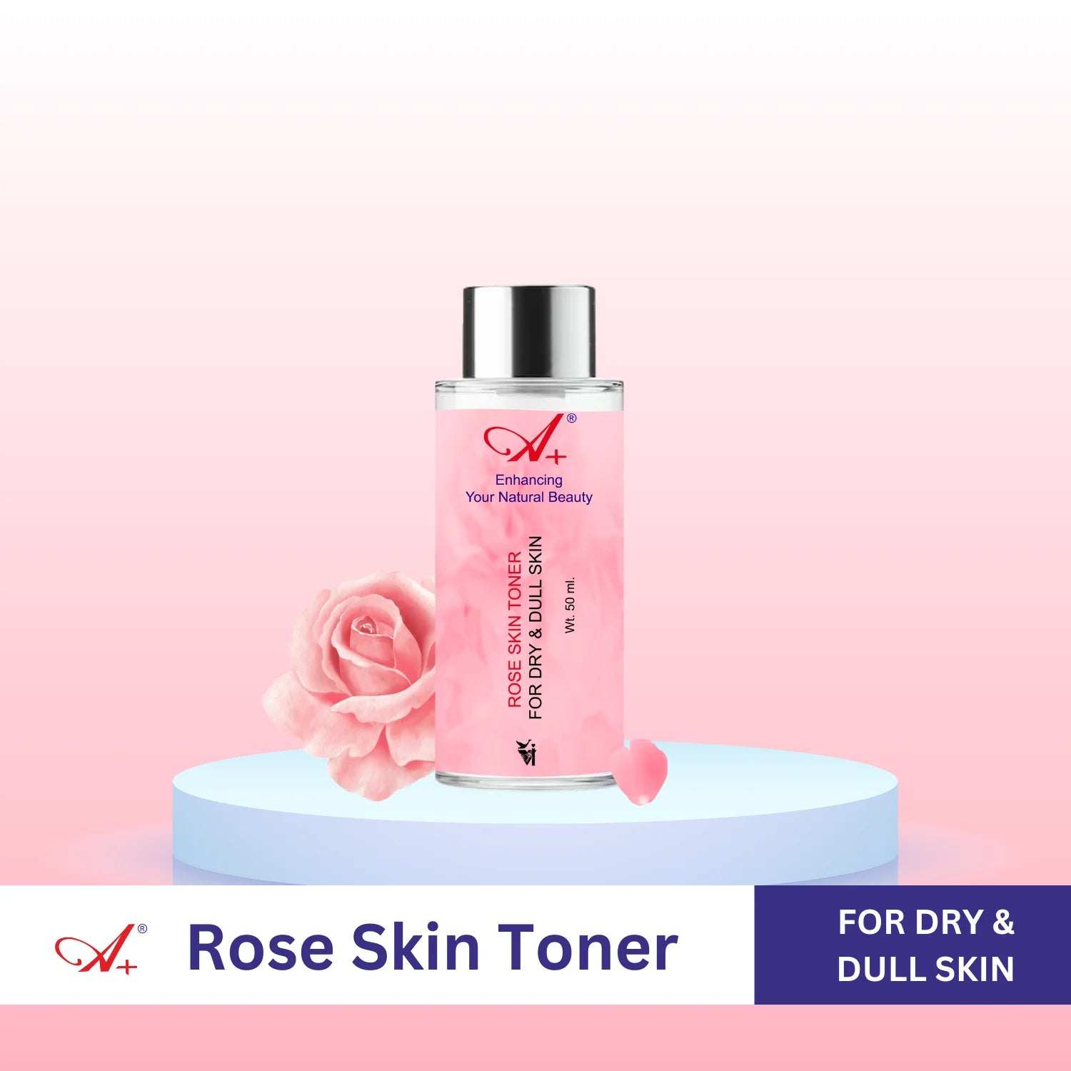 A+ Rose Skin Toner (50 ml) image 1