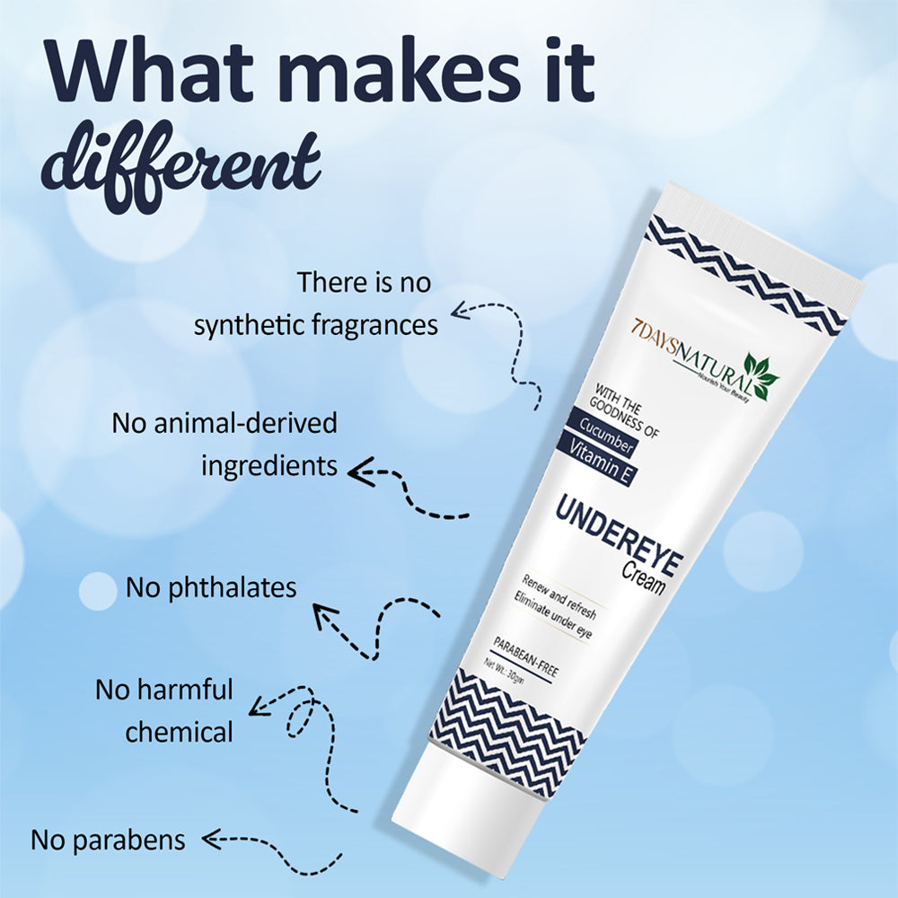 Buy Under Eye Cream Products Online | 7Days Natural- 30 ml image 8