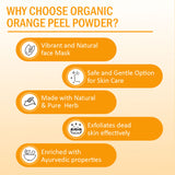 7DAYS NATURAL Orange Peel Powder For Women & Men Skin - 200GM image 2
