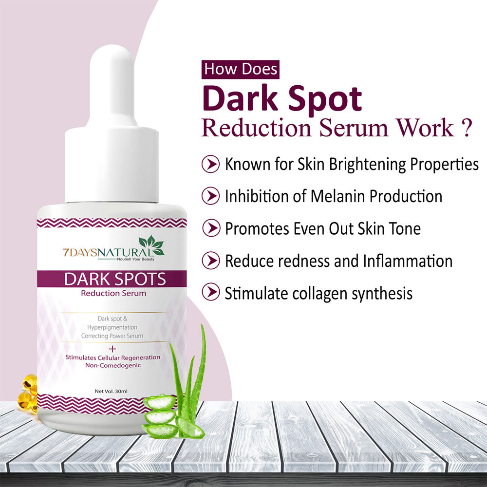7Days Natural Dark Spot Remover Serum-30 ml image 5
