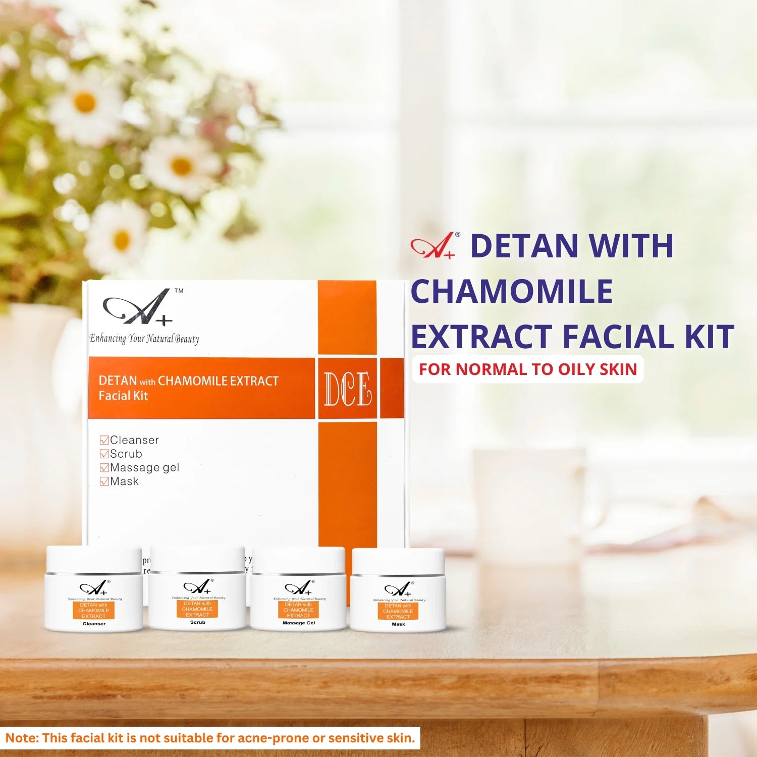 A+ Detan with Chamomile Extract Facial Kit image 1