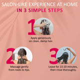 7 Days Natural hair spa cream for straightened hair dry and frizzy hair-100m image 4