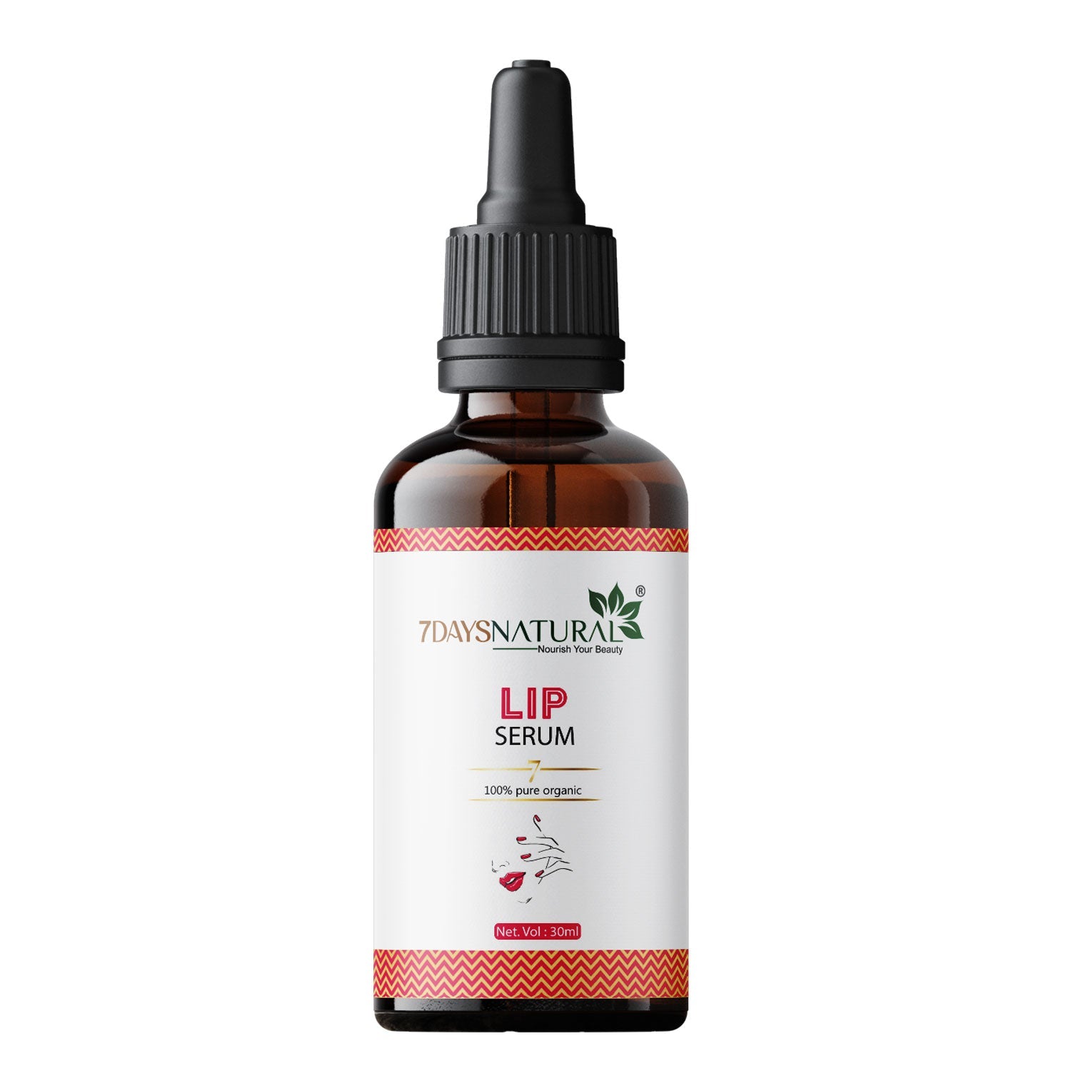 7 Days Natural Lip Serum for Dark Lips | Lightener/Moisturizer For Lip Lightening/Brightening image 6