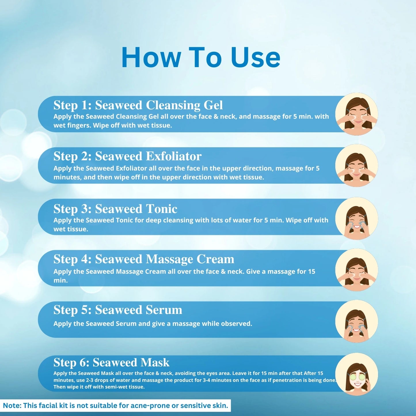 Seaweed Monodose Facial Kit image 4
