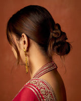 Beautiful Designer Bollywood Saree in Satin Silk