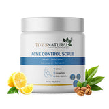 7Days Natural Acne Control Scrub With Lemon Oil & Tea Tree Oil-100 image 3