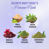 7Days Natural Indigo Powder for Natural Hair Coloring | Protects hair-200gm image 6