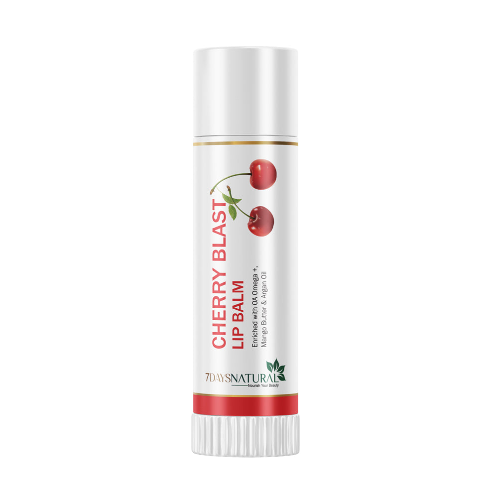 7 DAYS NATURAL Cherry Blast Lip Balm For Lips - 10GM image 2