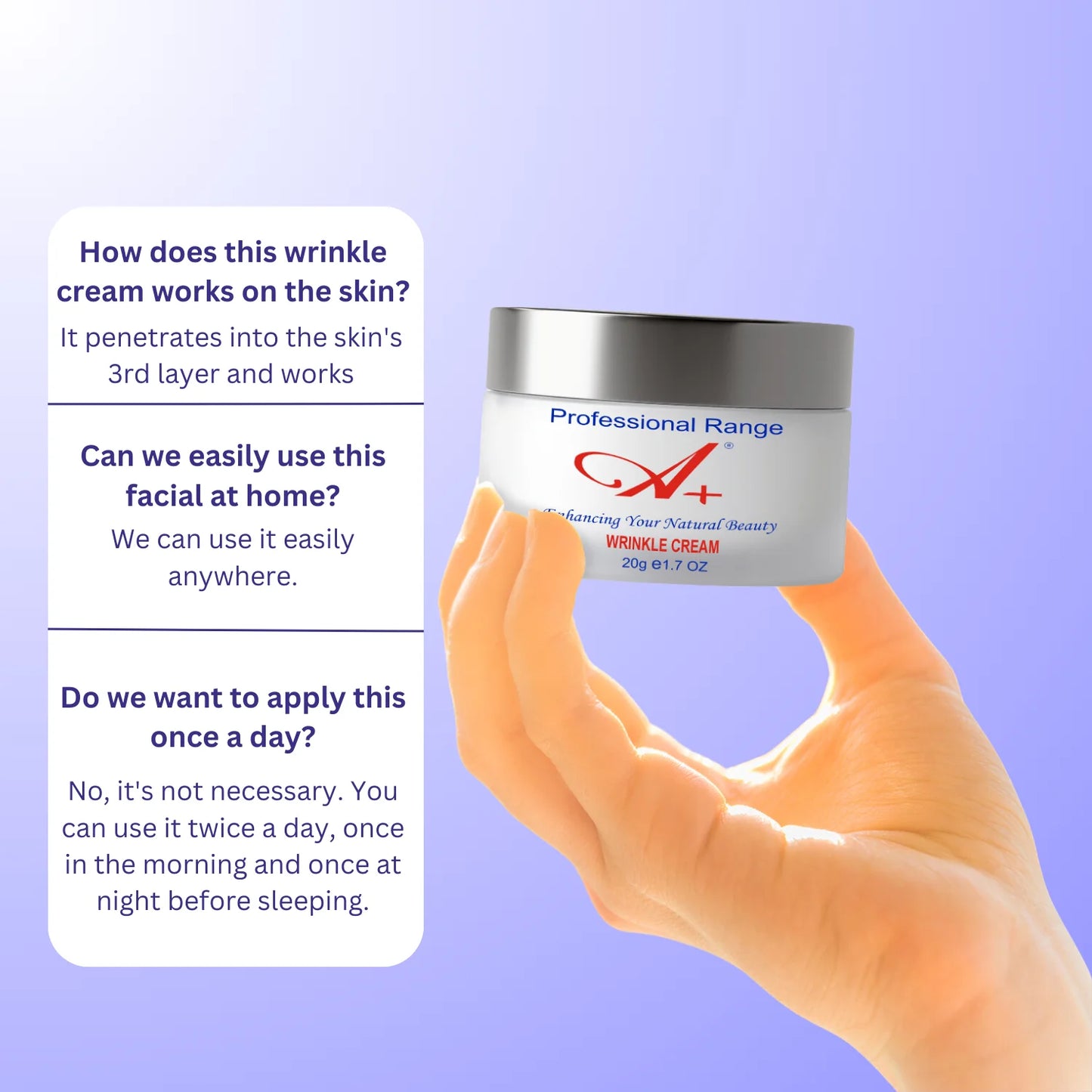 A+ Wrinkle Cream image 3