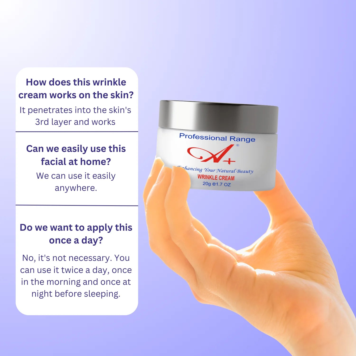 A+ Wrinkle Cream image 3