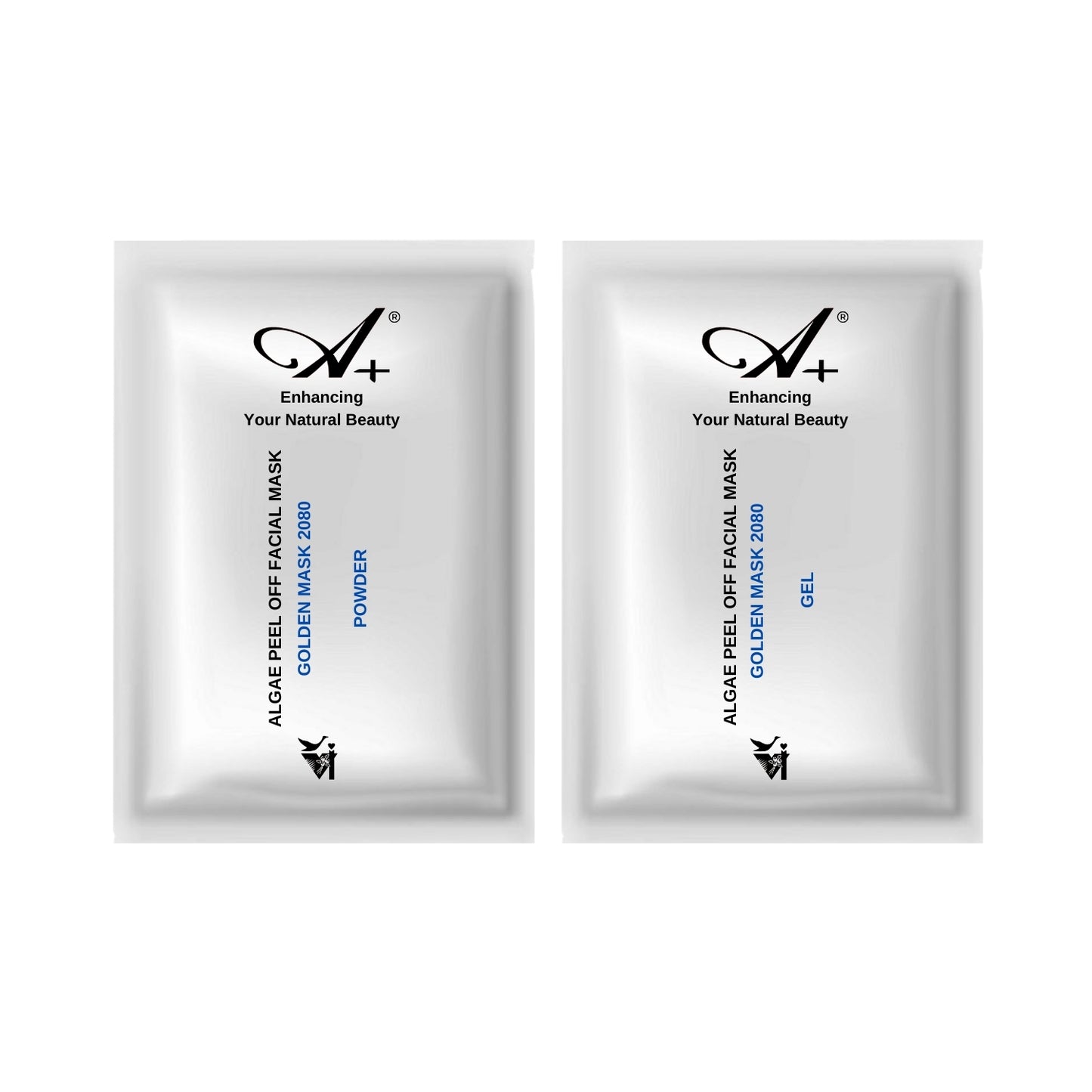 A+ 2080 Gold Soothing Gel Mask (Powder + Gel) image 0
