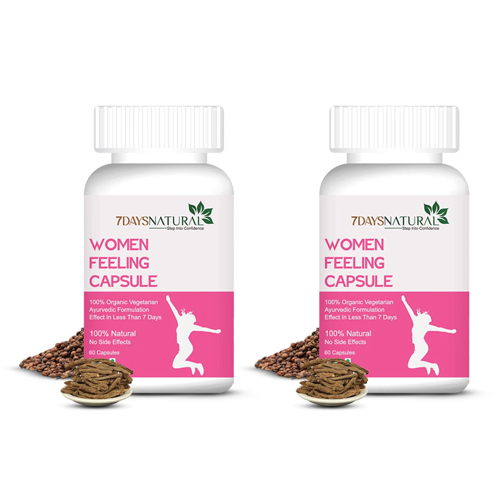Women Feeling Capsule | Ayurvedic Hormonal Balance Support image 1