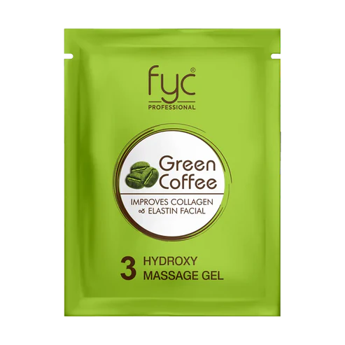 FYC Green Coffee Facial Kit Pouch – Revitalizing &amp; Energizing Skincare Treatment (6 Steps) image 3