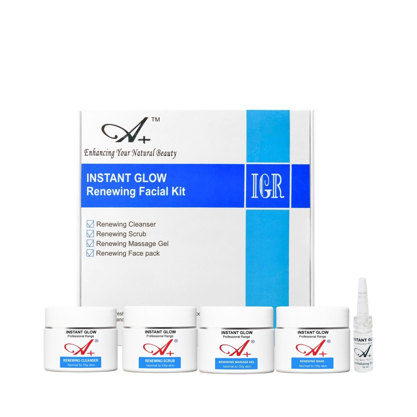 A+ Instant Glow Renewing Facial Kit image 0
