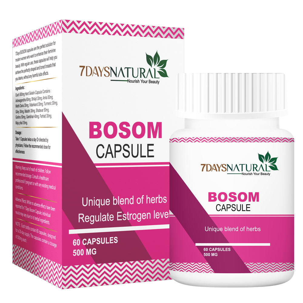 Bosom  increase (60 Capsules) | 7Days Natural image 0