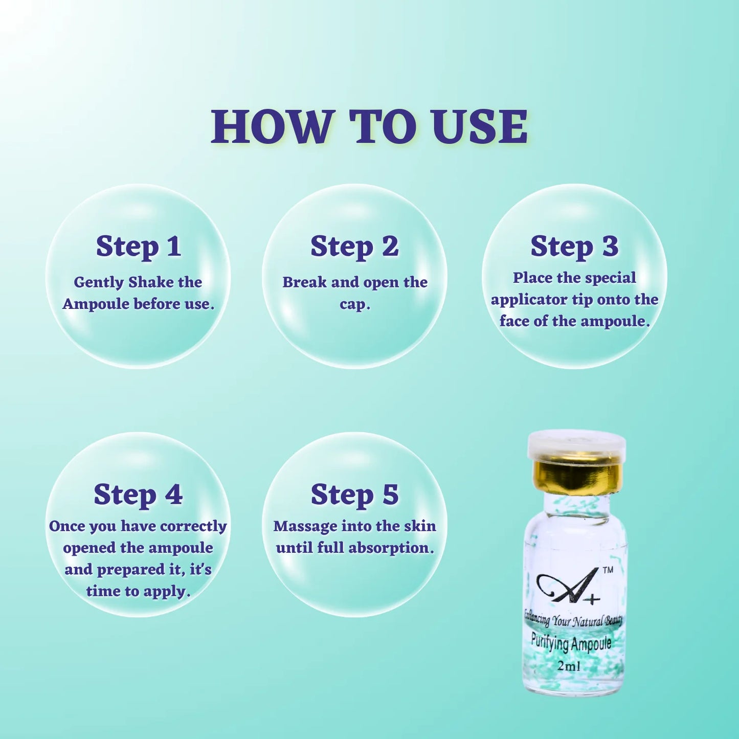 Purifying Ampoule (Set of 6 Ampoules) image 4