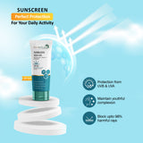 7 DAYS NATURAL Sunblock Aqua Gel Cream For Men & Women - 50GM image 11
