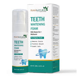 Teeth Whitening Mousse Foam 50ml | Advanced Natural Whitening Formula with Aloe Vera, Babul & Pineapple Extracts | For Men & Women image 1