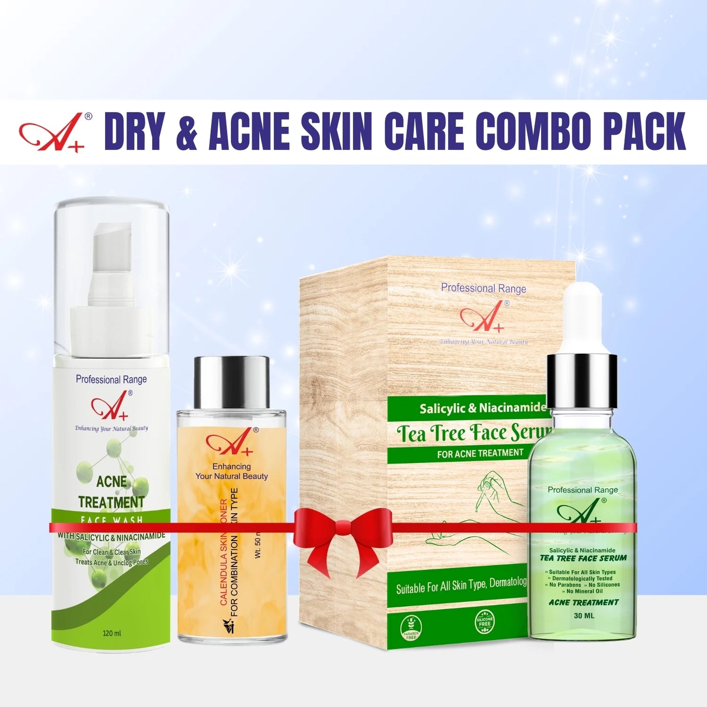 A+ Dry And Acne Skin Care Combo Pack image 1