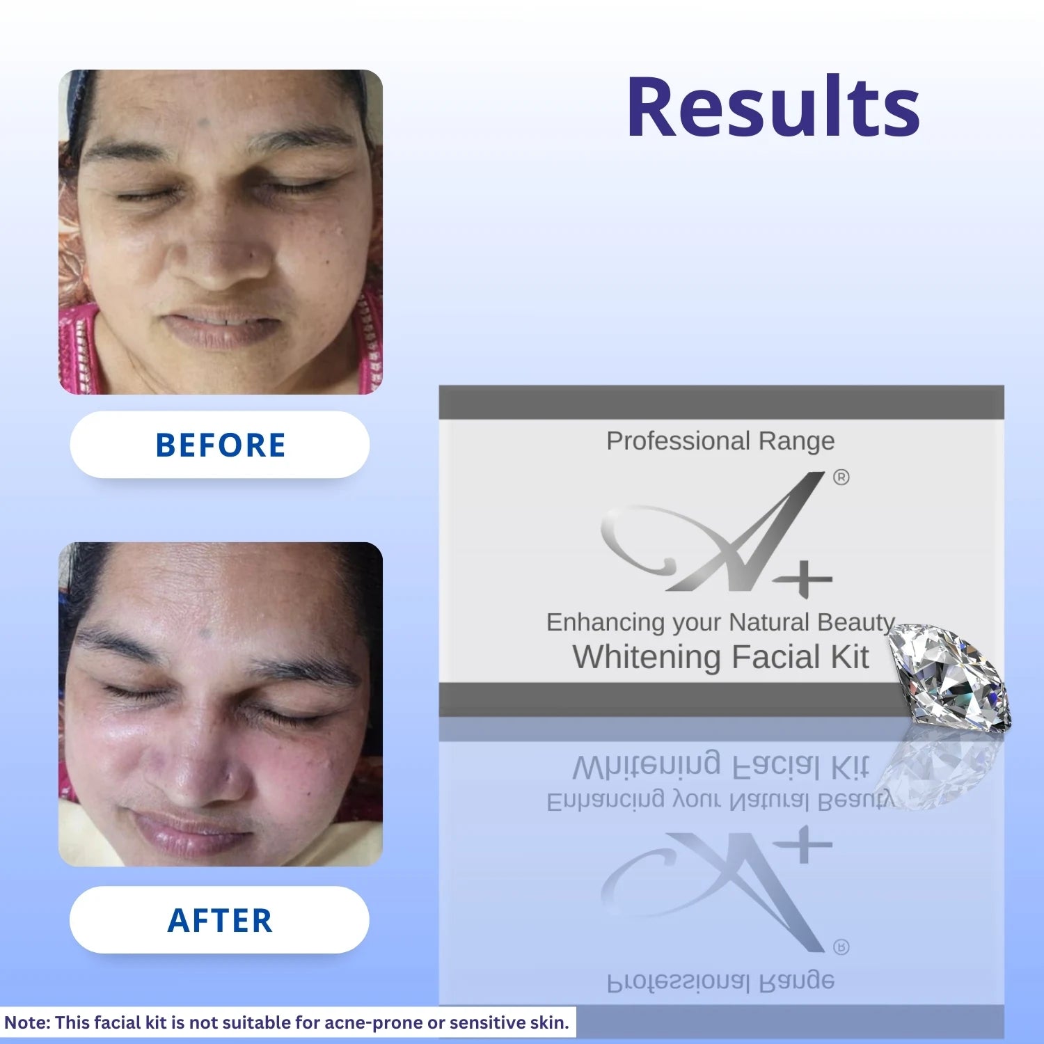 A+ Whitening Monodose Facial kit image 5