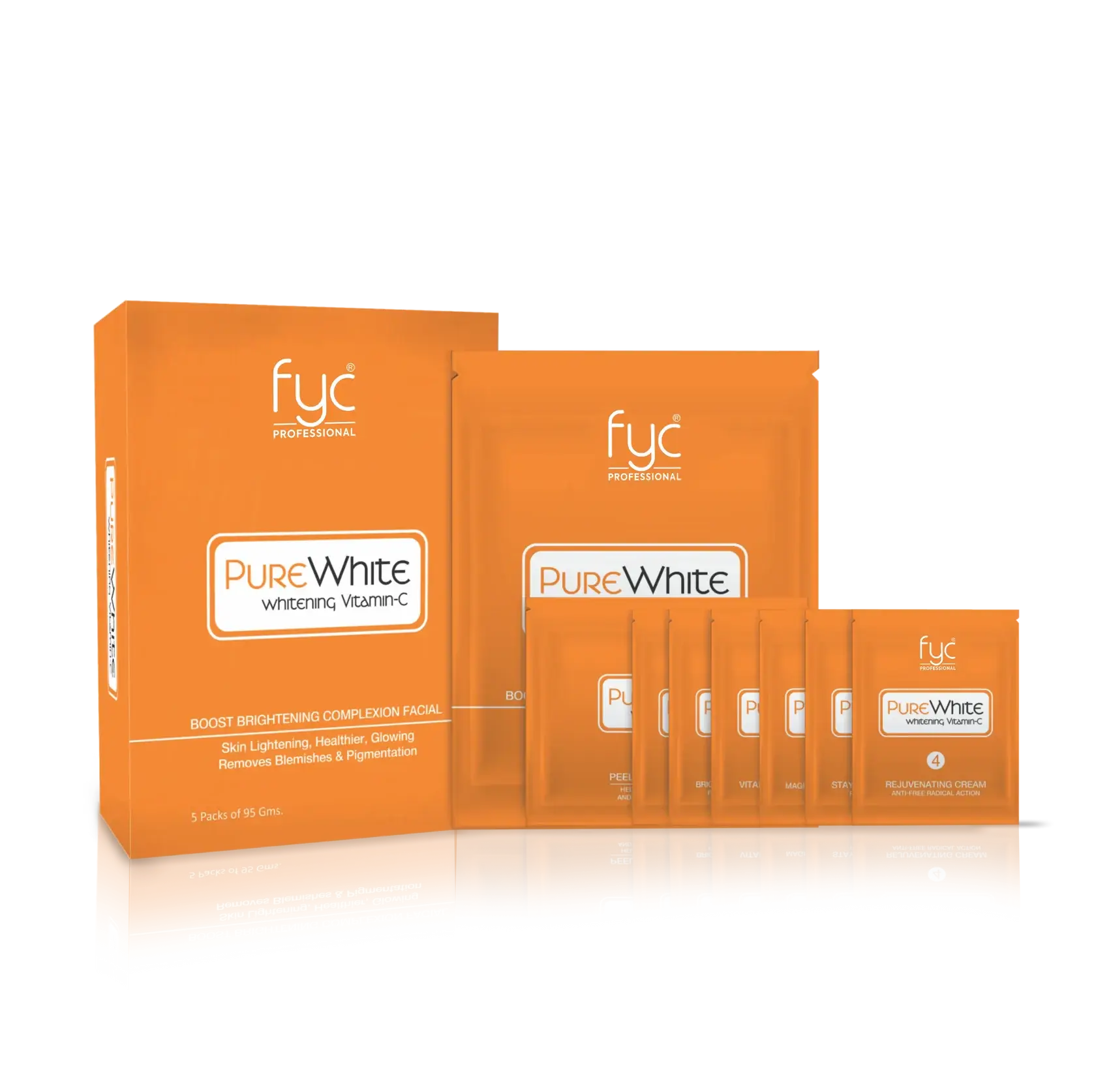FYC Professional Pure White Vitamin C Facial Kit Pouch: Your Path to Radiant Skin image 1