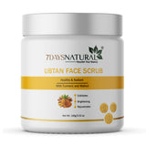7Days Natural Ubtan Face Scrub For Face with Turmeric – 100g Scrub image 1