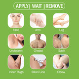 7DAYS NATURAL Hair Removal Cream With No Pain For Women & Men - 30GM image 8
