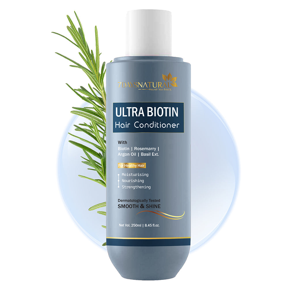 7DAYS NATURAL ULTRA Biotin Hair Conditioner For Women & Men - 250ML image 0