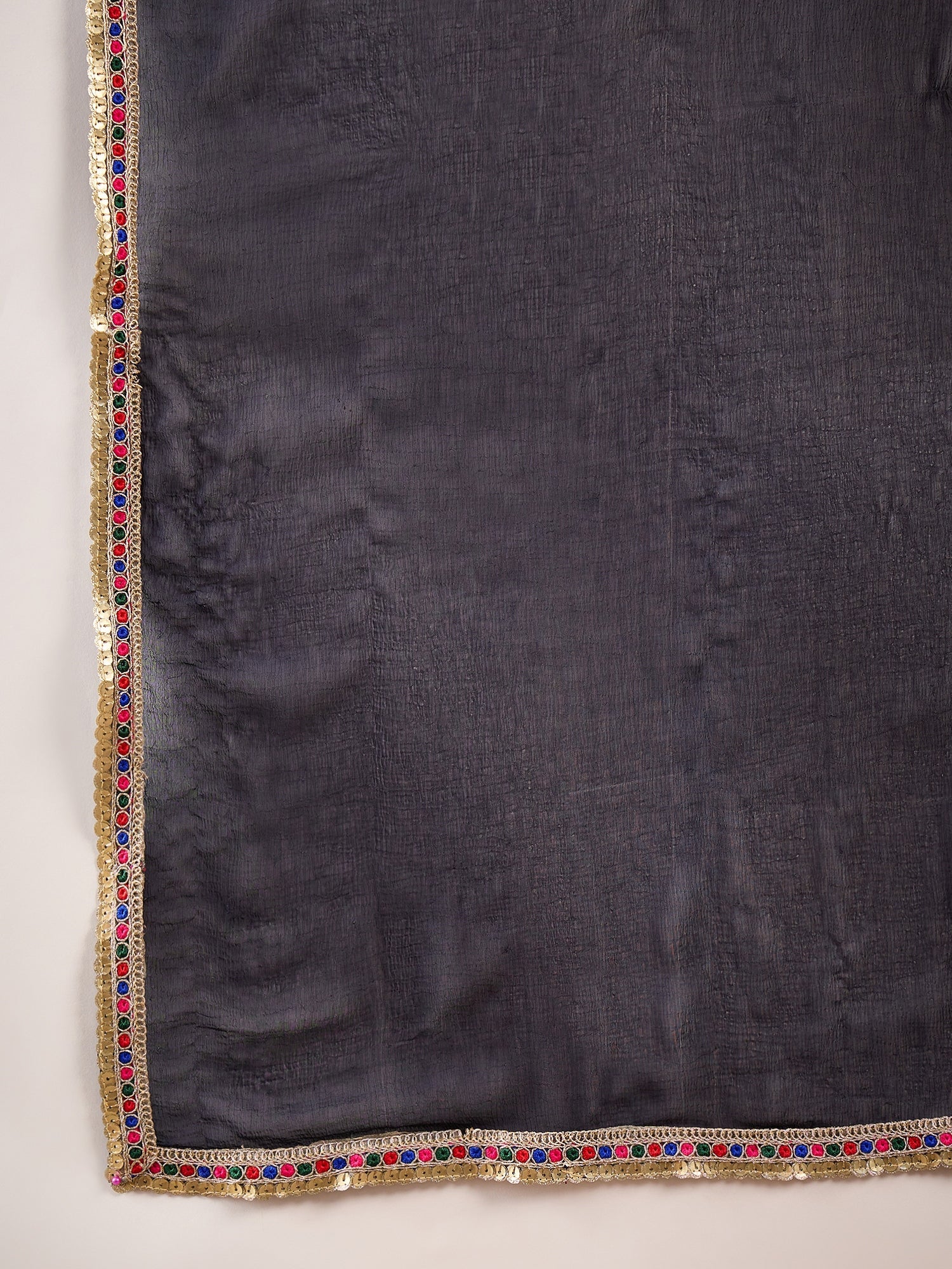 Navy Blue Gold Printed Lehenga Choli With Dupatta - Elganza