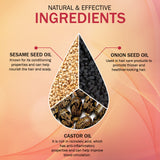 Red Onion Hair Oil Controls Hair Fall (100 ml) image 2
